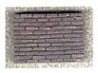 Dollhouse Miniature Charcoal Brick Corner, 125Pcs