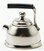 Dollhouse Miniature Silver Teapot