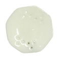 Dollhouse Miniature Octagon Plate W/Hole, 3Pc