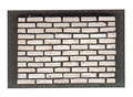 Dollhouse Miniature White Brick Corner, 125Pcs