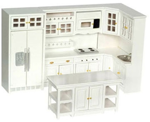 Kitchen Set, 8 pc, White