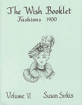Dollhouse Miniature Wish Booklet #6 Fashions 1900