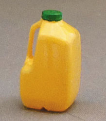 Dollhouse Miniature Orange Juice, Gallon