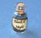 Dollhouse Miniature Black Of Night