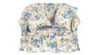 Dollhouse Miniature Blue Floral Loveseat