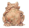 Dollhouse Miniature Garden Toad Statue, Ga, 3 Pc