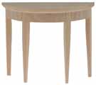 Dollhouse Miniature Side Table, Unfinished