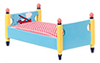 Dollhouse Miniature Flyer Bed