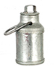Tin Milk Can with Lid