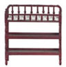 Dollhouse Miniature Victorian Changing Table, Mahogany