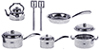 Dollhouse Miniature Cookware Set, 10/Pk