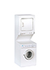 Dollhouse Miniature Washer and Dryer, White