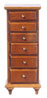 Dollhouse Miniature Lingerie Chest, Walnut