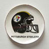 Dollhouse Miniature Pittsburgh Steelers Helmet Platter