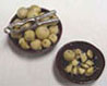 Dollhouse Miniature Bowl Of Nuts with Nutcracker