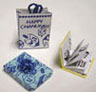 Dollhouse Miniature Chanukah Shopping Bag, Gift,& Book