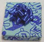 Dollhouse Miniature Chanukah Gift-Blue