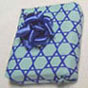 Dollhouse Miniature Star Paper Gift-Blue