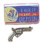 Dollhouse Miniature Toy Six Gun Box/W Sterling Gun
