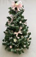 Pink Victorian Christmas Tree