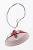 Dollhouse Miniature Utility Lamp, Red