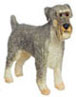 Dollhouse Miniature Schnauzer, 1/2