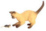 Dollhouse Miniature Cat + Mouse, Sb