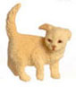 Dollhouse Miniature Puppy, Golden