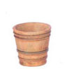 Dollhouse Miniature French Country Pot, L, 2Pc, Aged