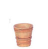 Dollhouse Miniature French Country Pot, M, 2Pc, Aged