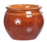 Dollhouse Miniature Planter, Xl, Brown