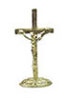 Dollhouse Miniature Gold Crucifix