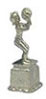 Dollhouse Miniature Girls Basketball Trophy