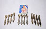 Dollhouse Miniature Silverware 12Pc