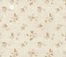 Dollhouse Miniature Pre-pasted Wallpaper, Beige Flowers