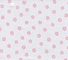 Dollhouse Miniature Pre-pasted Wallpaper Tiny Pink Flowers On White