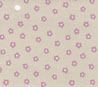 Dollhouse Miniature Pre-pasted Wallpaper Tiny Mauve Flowers On Beige