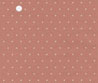 Dollhouse Miniature Pre-pasted Wallpaper, Green Polka Dots On Mauve