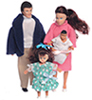 Modern Doll Family, Brunette