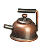 Antique Bronze Teapot