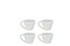 White Cups, 4 pc.