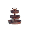 3-Tier Tray, Rusted