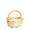 Small Handmade Basket with Handle
