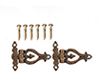 Hinges with Pins, 2 pc.