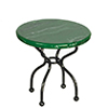 Green Marble Top Table