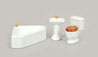 Dollhouse Miniature Bath Set, 3Pc