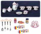 Dollhouse Miniature Kitchen Accessories Set #2, 28pc