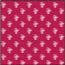 Dollhouse Miniature Wallpaper: Thistle Red