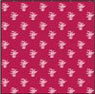 Dollhouse Miniature Wallpaper: Thistle Red