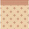 Dollhouse Miniature 1/2In Scale Wallpaper: Nellie